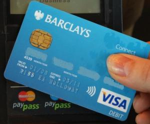 where is my account number on my barclays debit card